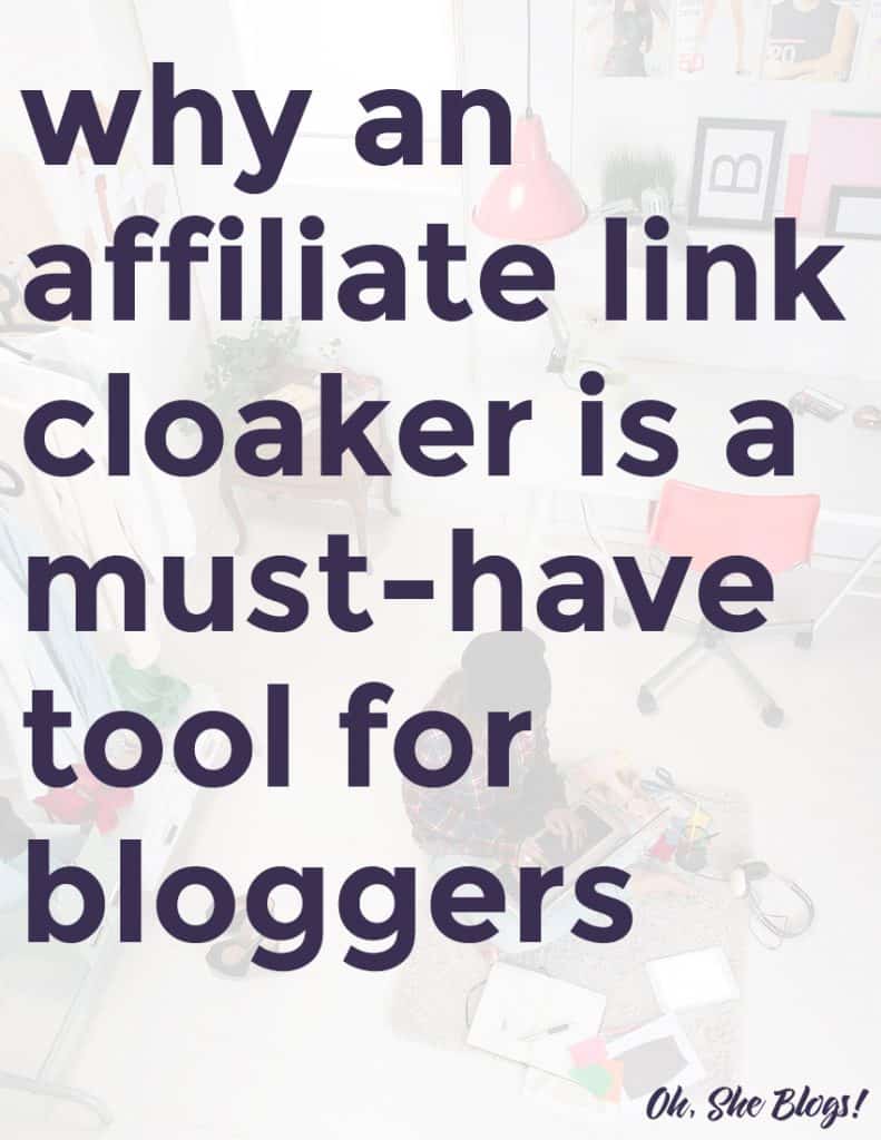 All Bloggers Should Use an Affiliate Link Cloaker - Oh, She Blogs! - Best Affiliate Link Cloaker Software For Amazon Products