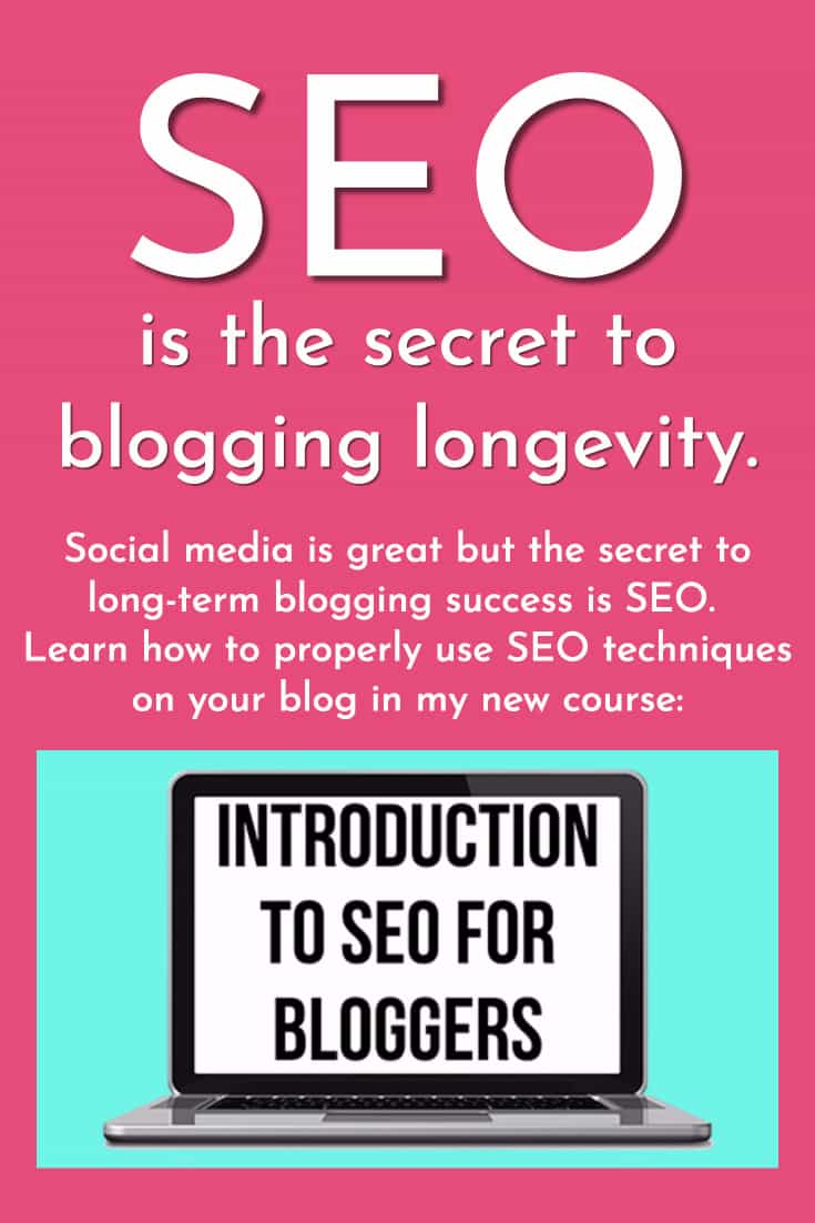 My New SEO Course for Bloggers is Now Available - Oh, She Blogs!